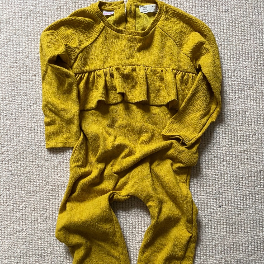 Zara ruffle Jumpsuit